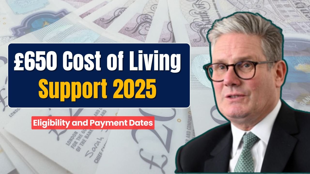 650 Cost of Living Support 2025