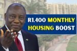 R1400 Monthly Housing Boost
